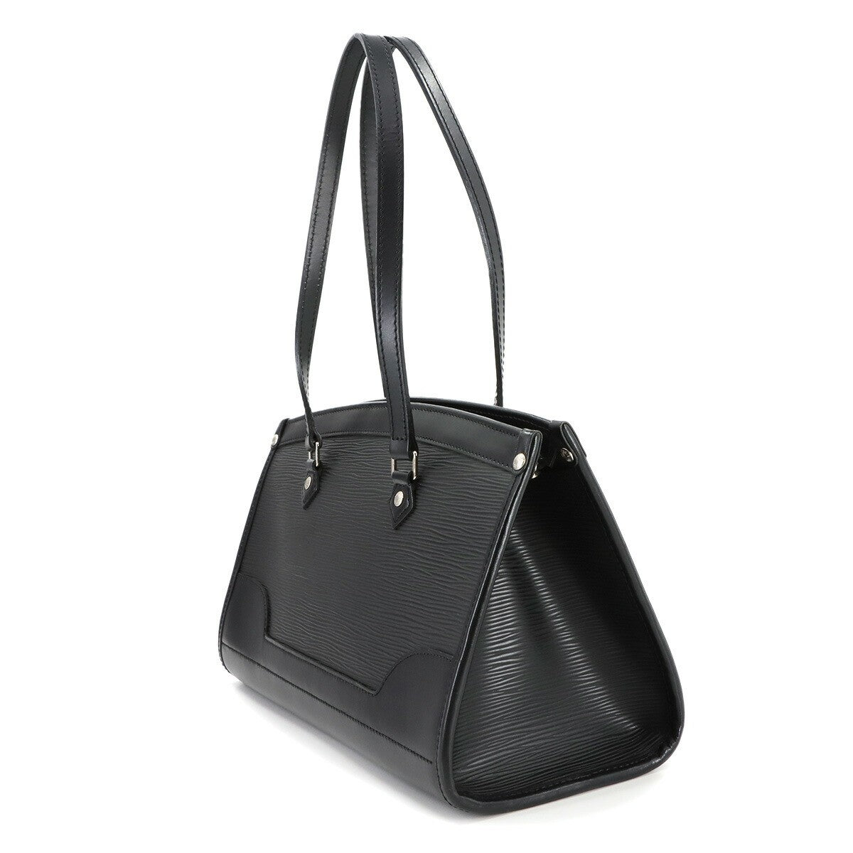 Luxury Promise Japan LOUIS VUITTON Epi Madeline PM Shoulder Bag Leather Noir M59332 Purse 90290875