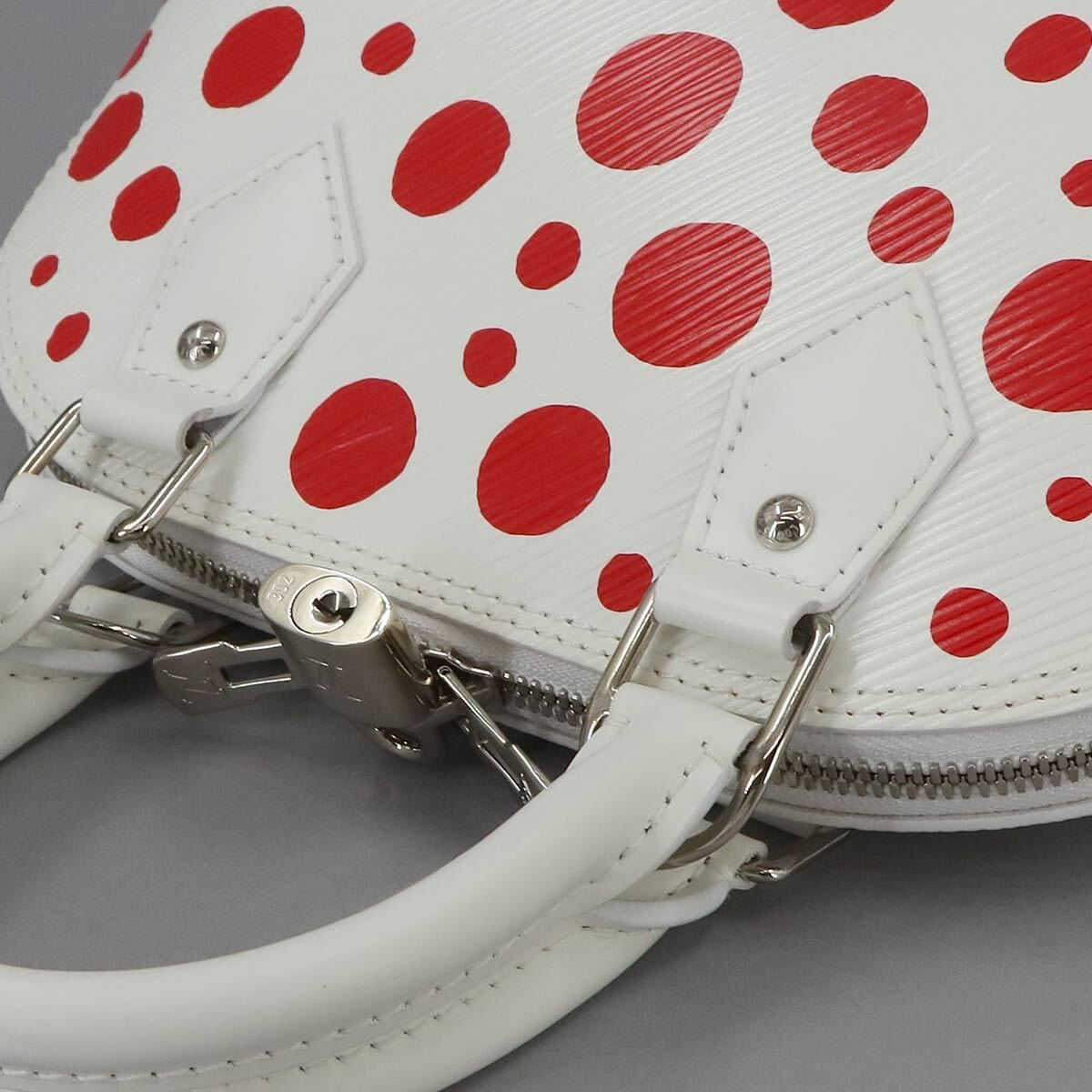 Luxury Promise Japan LOUIS VUITTON LVxYK Epi Alma BB 2way Hand Shoulder Bag White M21712 90274205