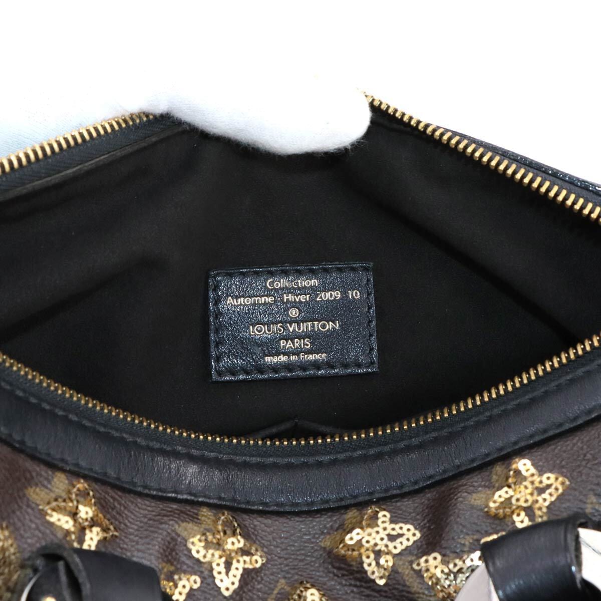 Luxury Promise Japan LOUIS VUITTON Monogram Eclipse All Speedy 30 Hand Bag Brown M40244 90282127