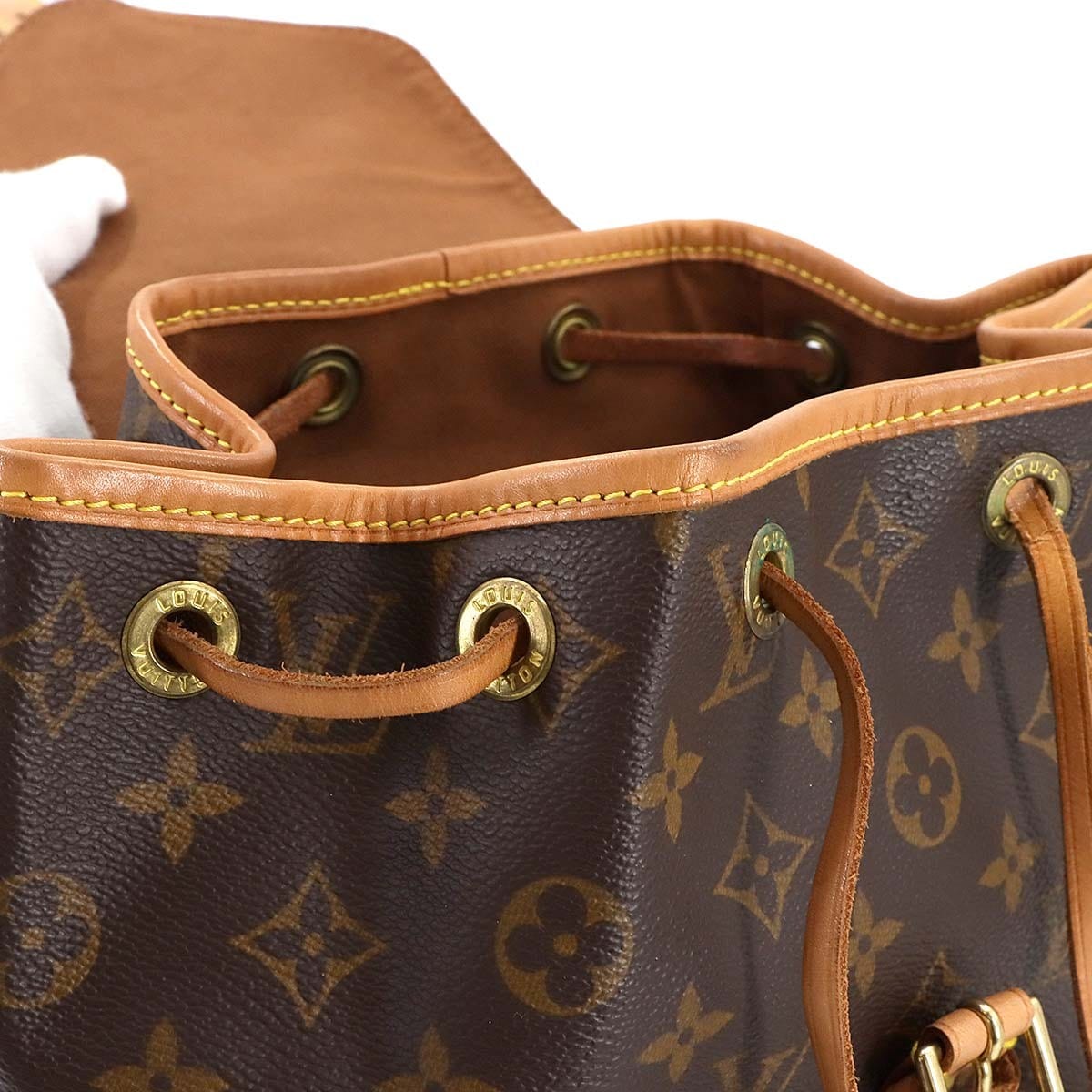 Luxury Promise Japan LOUIS VUITTON Monogram Montsouris MM Backpack Brown M51136 Purse 90280750