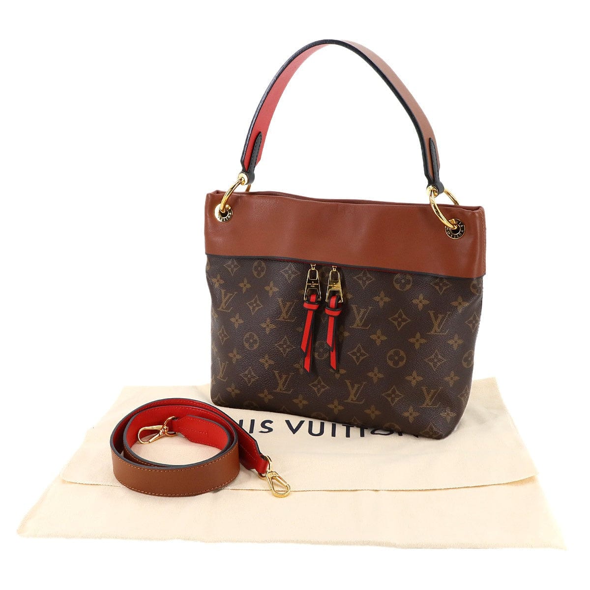 Luxury Promise Japan LOUIS VUITTON Monogram Tuileries Besace 2way Hand Shoulder Bag M43157 90290944