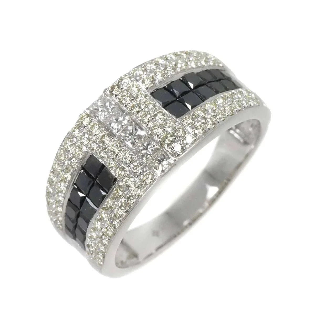 Luxury Promise Japan Diamond 1.40ct Ring 18K K18 WG White Gold size7.25(US) 90276149