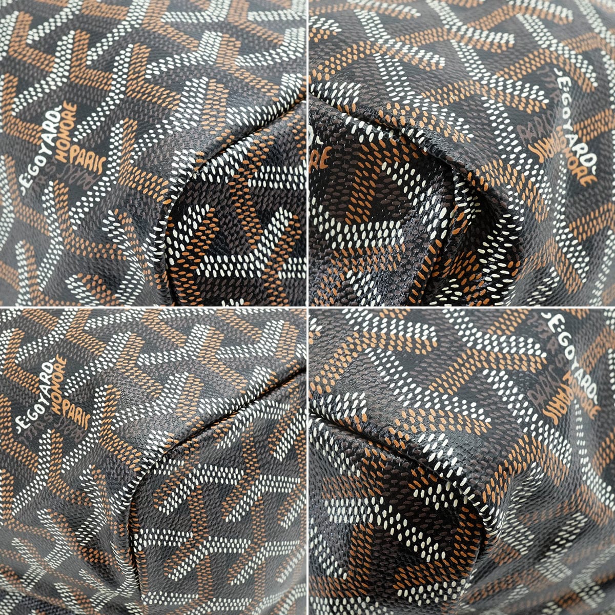 Luxury Promise Japan GOYARD SAINT LOUIS PM TOTE BAG BROWN GOYARDINE CANVAS 90344580