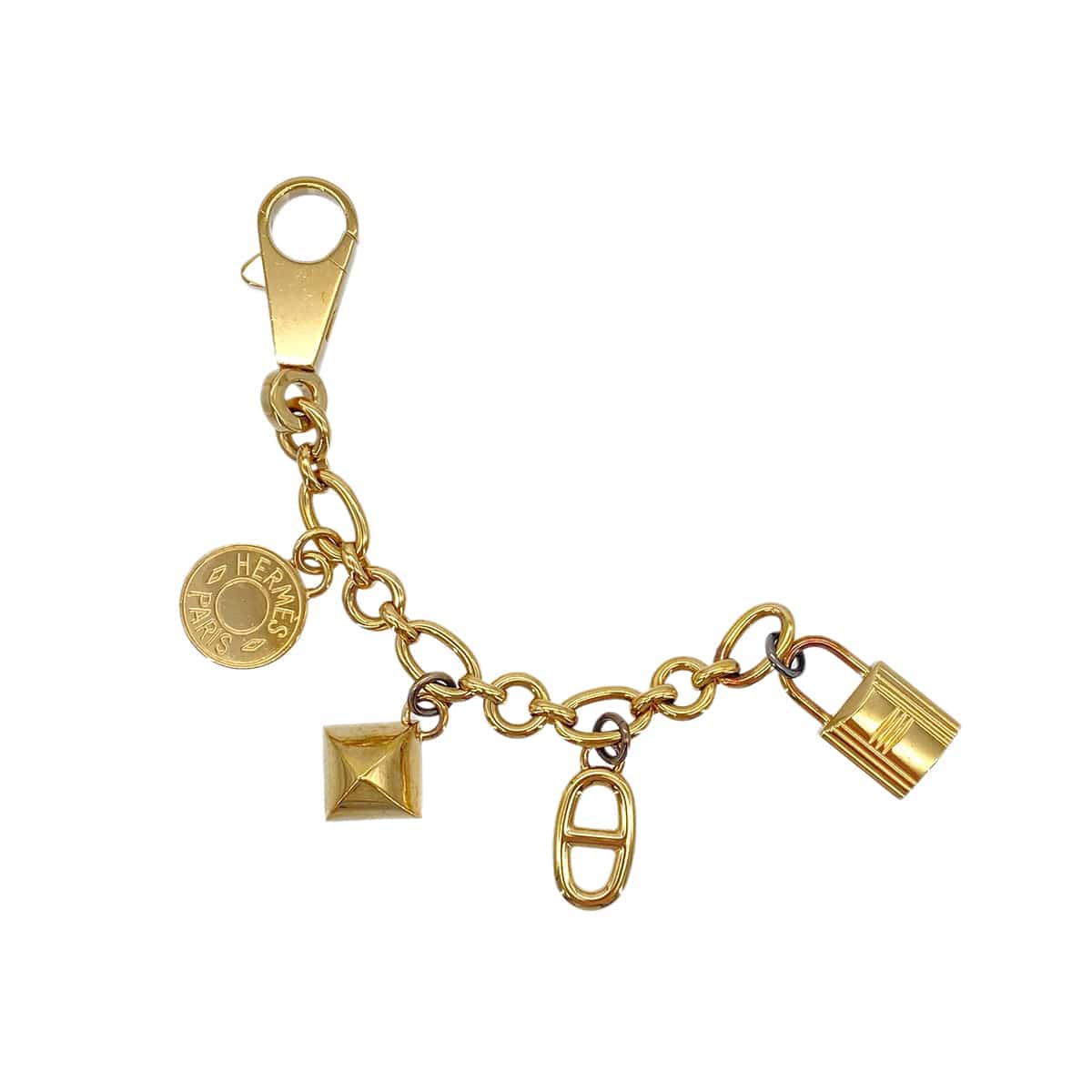 Luxury Promise Japan HERMES BAG CHARM OLGA AMULET 4 ACCESSORY GOLD 90295753