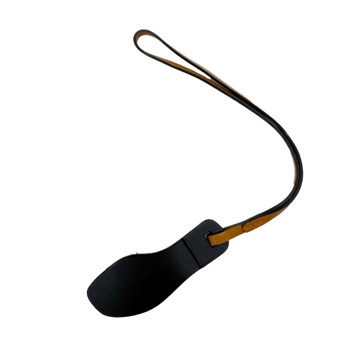 Luxury Promise Japan HERMES BAG CHARM ORAN NANO BLEU FRANCE NATUREL SABLE BLACK VEAU EPSOM VEAU BUTLER VACHE HUNTER 90274476