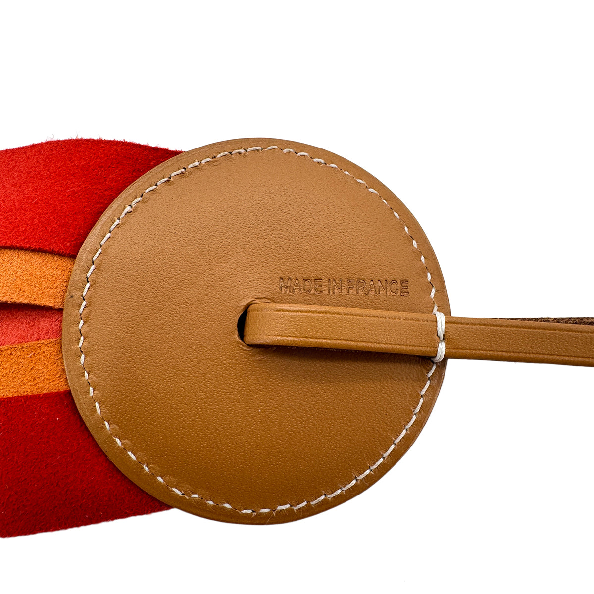 Luxury Promise Japan HERMES BAG CHARM PADDOCK FLOT NATUREL SABLE ROSE JAIPUR FEU VACHE HUNTE AGNEAU MILO 90282075