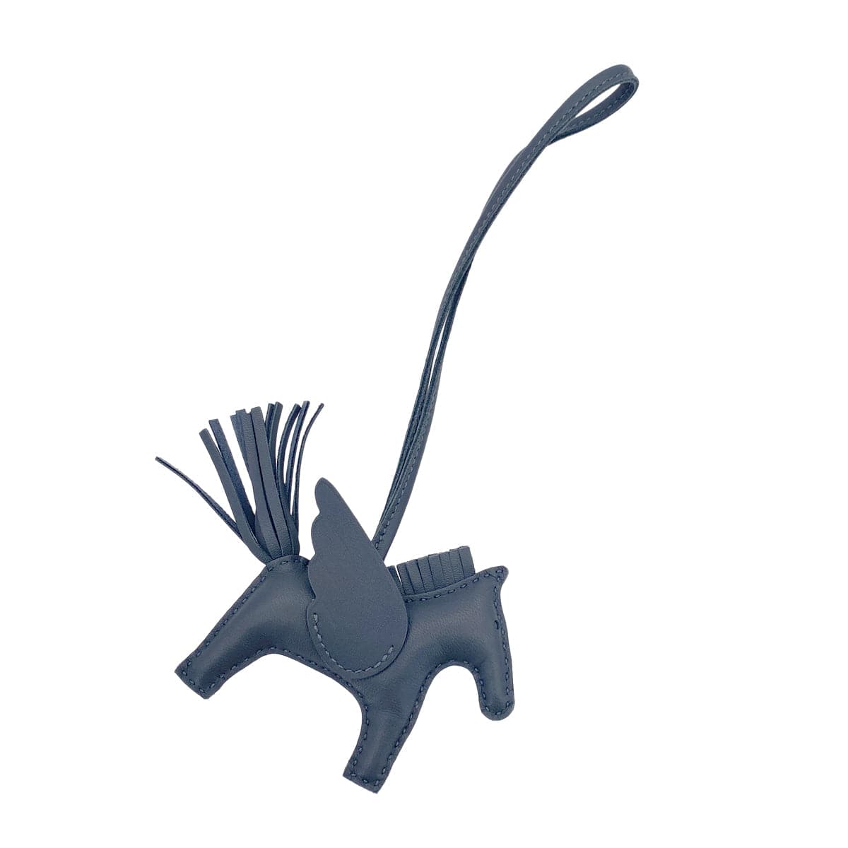 Luxury Promise Japan HERMES BAG CHARM RODEO PEGASUS PM ARDOISE AGNEAU MILO W 90299095