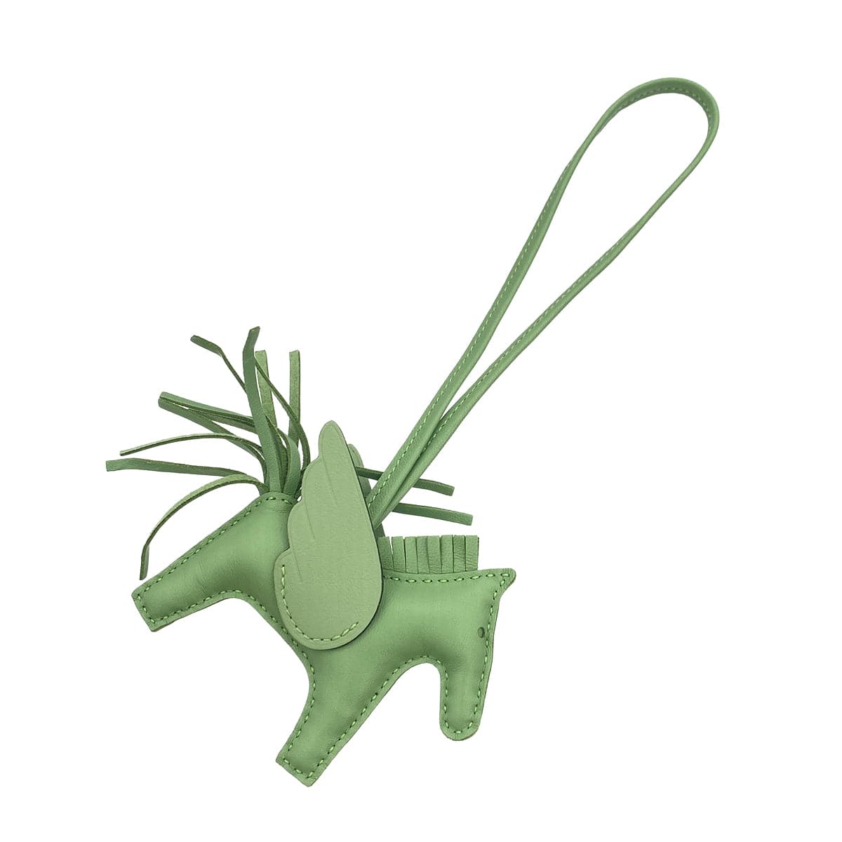 Luxury Promise Japan HERMES BAG CHARM RODEO PEGASUS PM VERT CRIQUET 2023 B STAMP 90321173