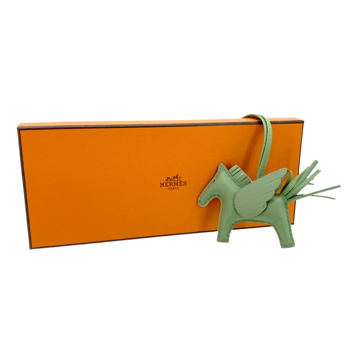 Luxury Promise Japan HERMES BAG CHARM RODEO PEGASUS PM VERT CRIQUET B 90270818