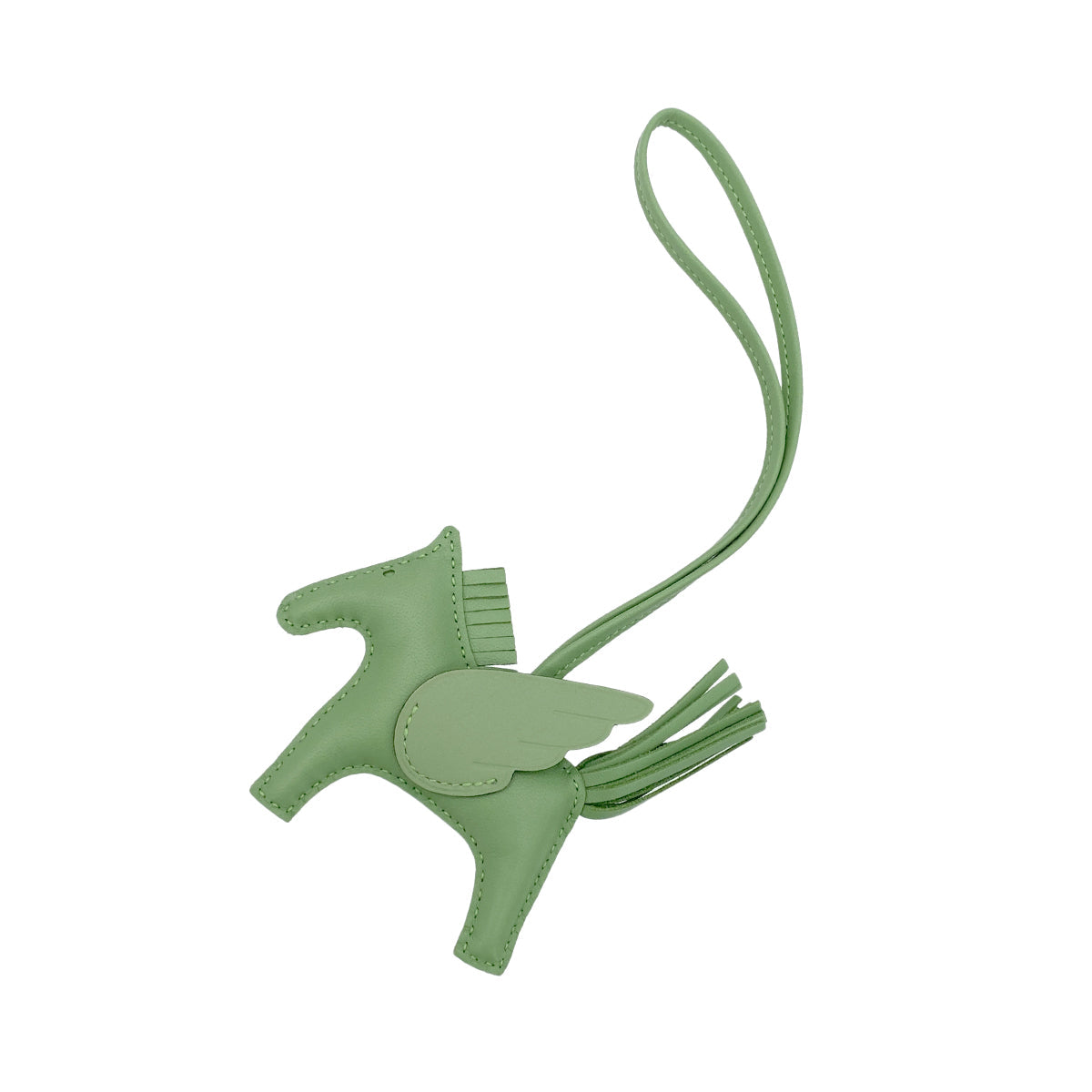 Luxury Promise Japan HERMES BAG CHARM RODEO PEGASUS PM VERT CRIQUET B 90270818
