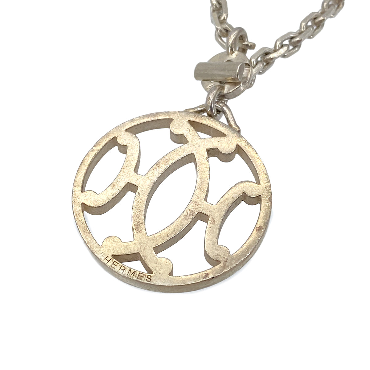 Luxury Promise Japan HERMES BAG CHARM SILVER ACCESSORY 90276659