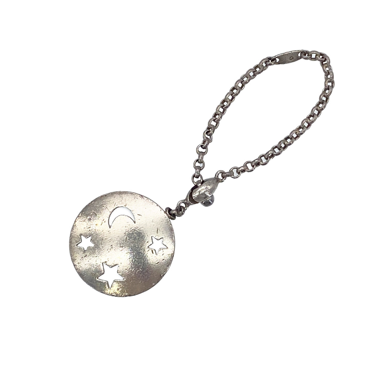 Luxury Promise Japan HERMES BAG CHARM STAR MOON SILVER ACCESSORY 90276726