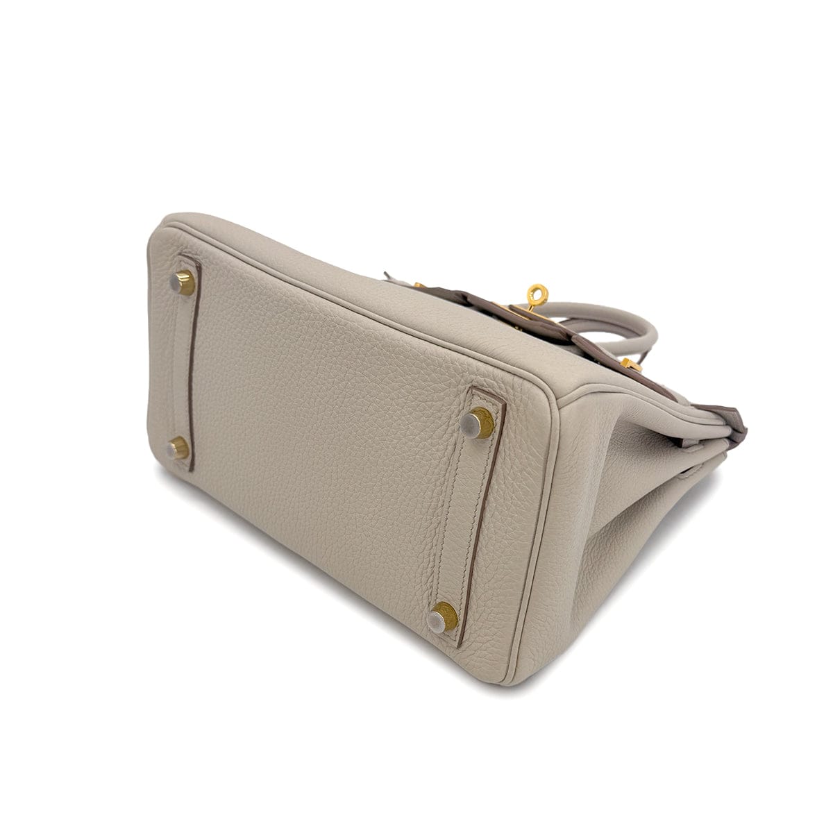 Luxury Promise Japan HERMES BIRKIN 25 BETON TOGO HAND BAG U GHW 90309136