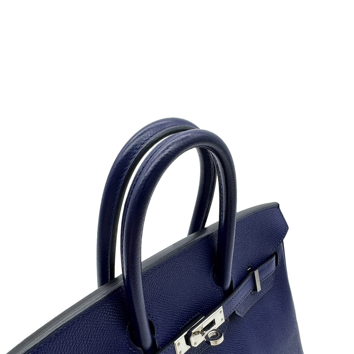 Luxury Promise Japan HERMES BIRKIN 25 BLUE SAPHIR EPSOM HAND BAG □Q PALLADIUM HARDWARE 90299355