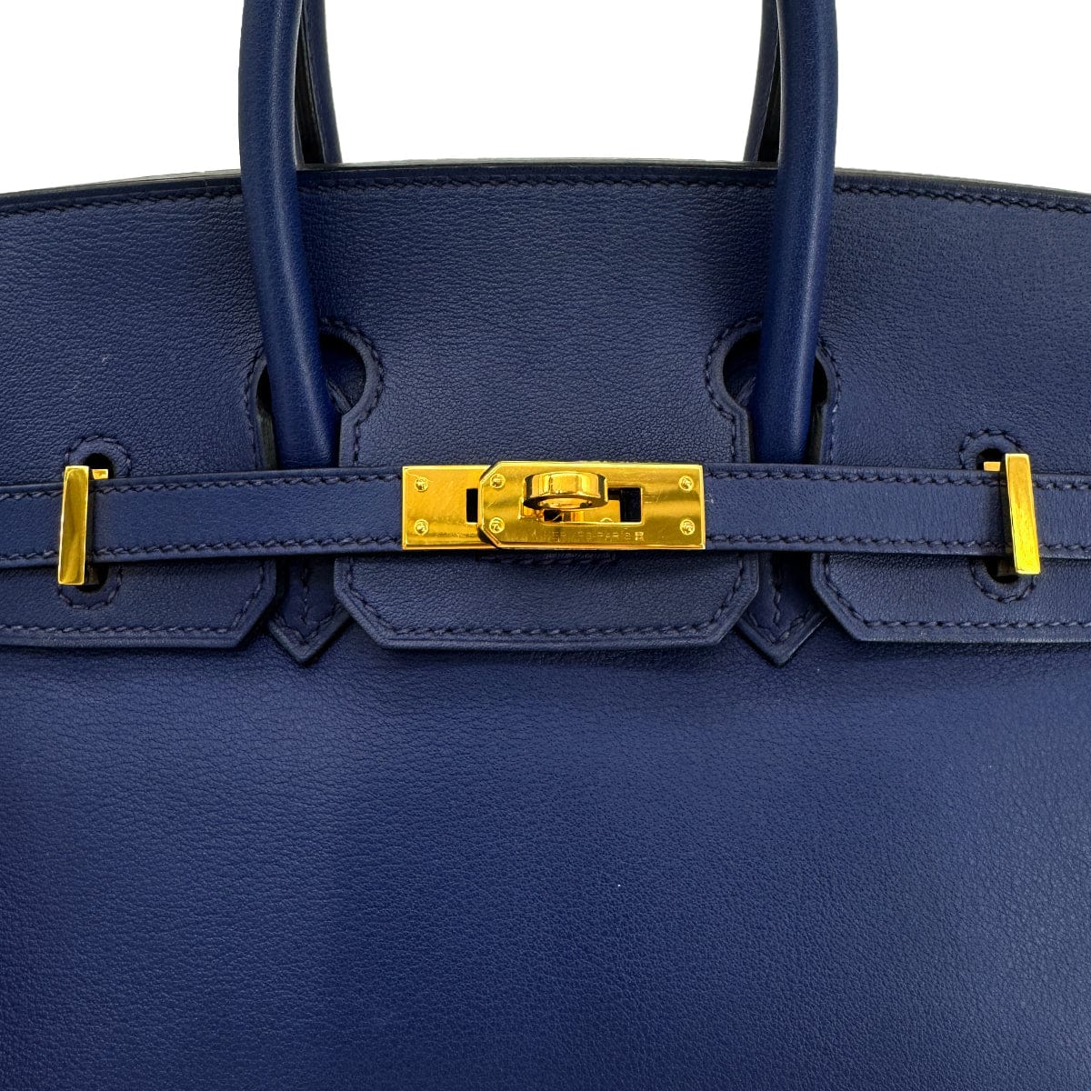 Luxury Promise Japan HERMES BIRKIN 25 BLUE SAPHIR SWIFT HAND BAG X GHW 90300851