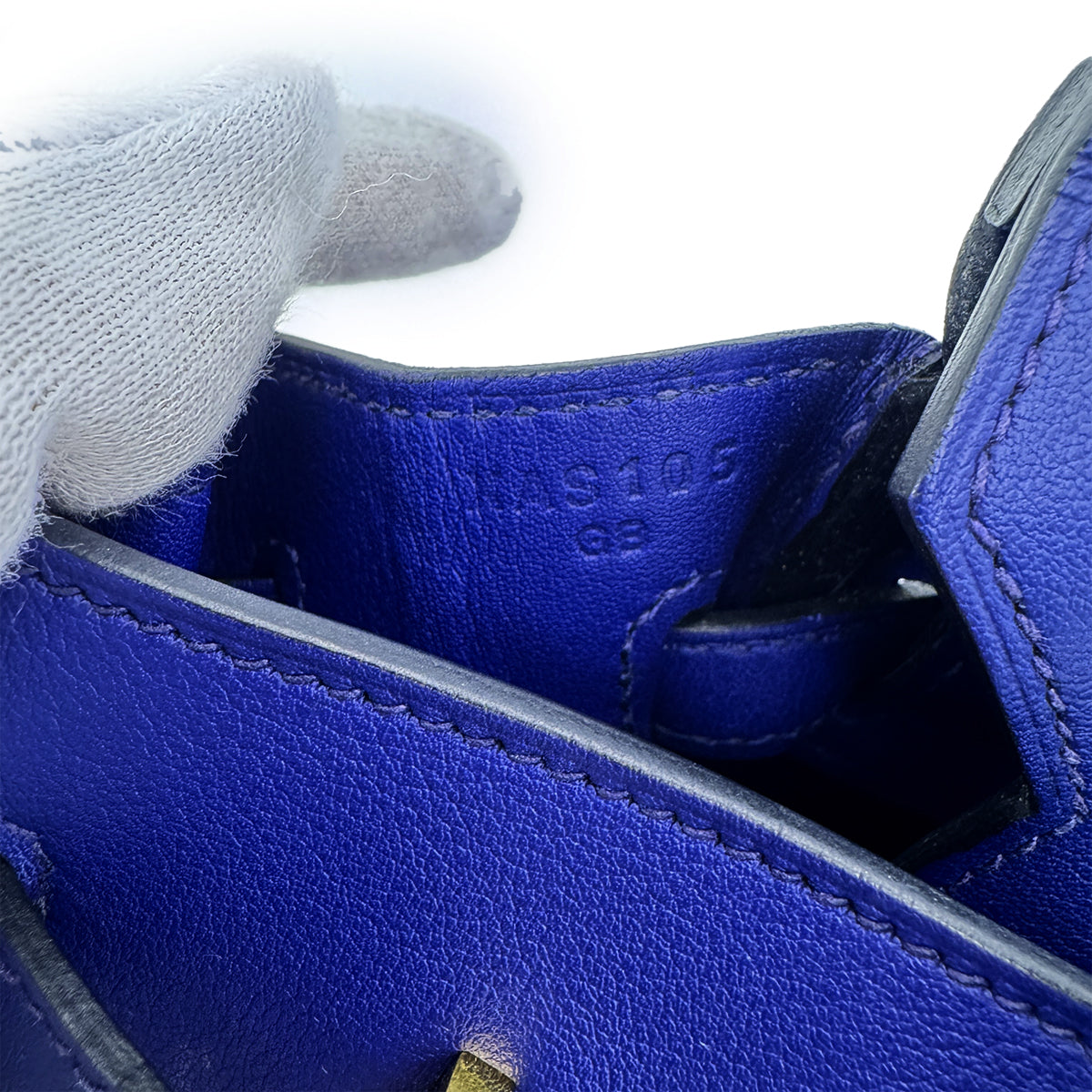 Luxury Promise Japan HERMES BIRKIN 25 BLUE SAPHIR SWIFT HAND BAG X GHW 90300851
