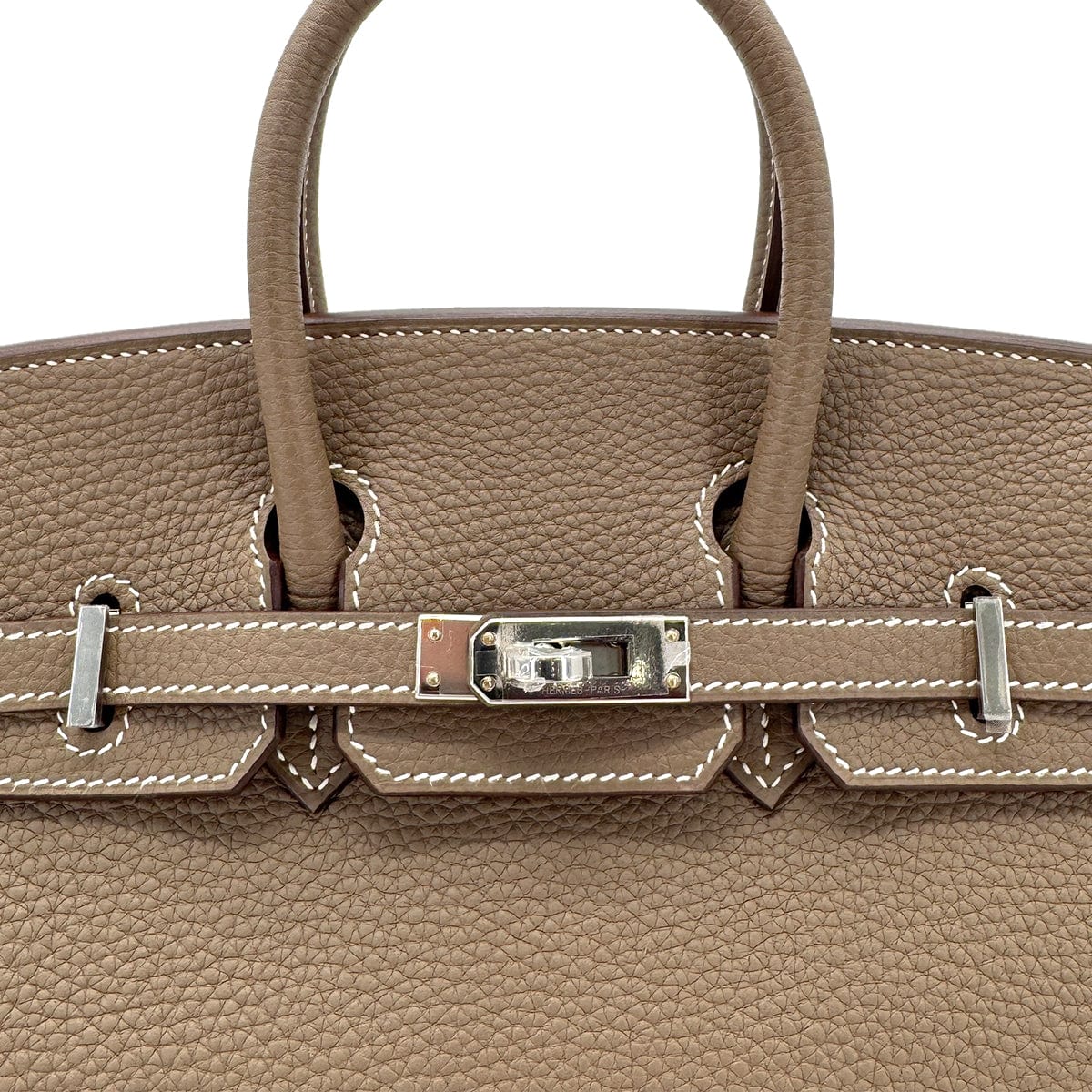 Luxury Promise Japan HERMES BIRKIN 25 ETOUPE TOGO HAND BAG D SHW 90268060