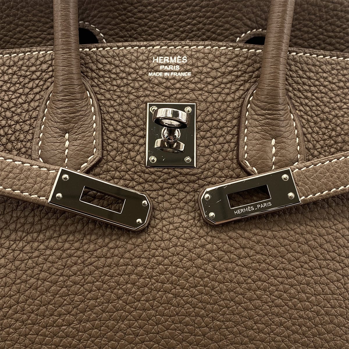 Luxury Promise Japan HERMES BIRKIN 25 ETOUPE TOGO HAND BAG □O SHW 90301086