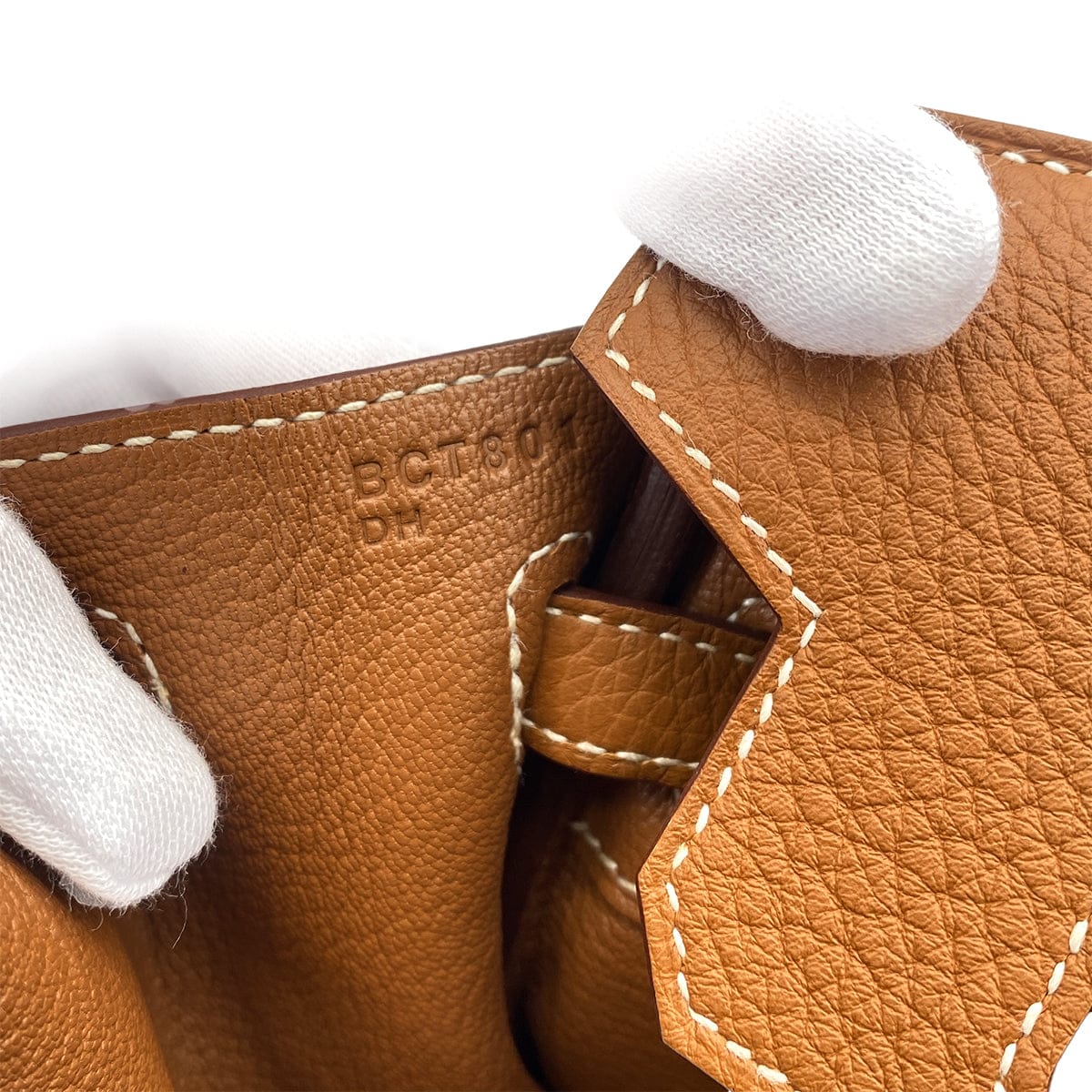 Luxury Promise Japan HERMES BIRKIN 25 GOLD TAURILLON CLEMENCE HAND BAG B GHW 90304728