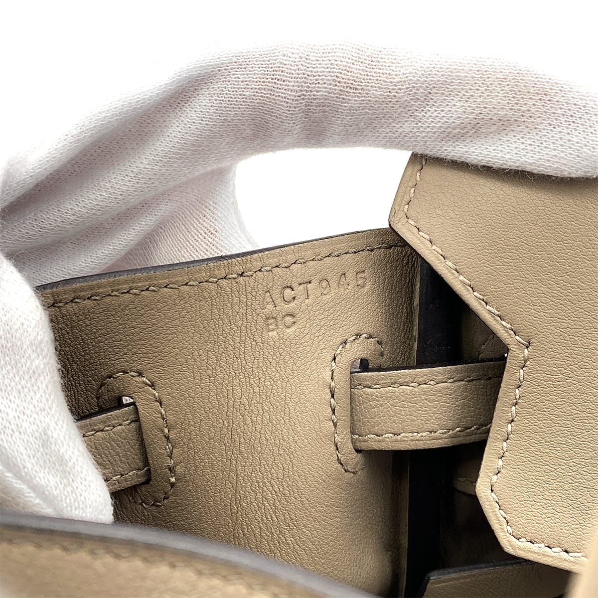 Luxury Promise Japan HERMES BIRKIN 25 GRIS ASPHALTE SWIFT HAND BAG A GHW 90301730