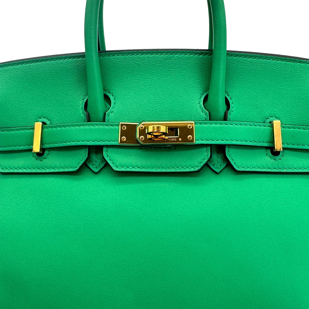 Luxury Promise Japan HERMES BIRKIN 25 MINT SWIFT HAND BAG U GHW 90300007