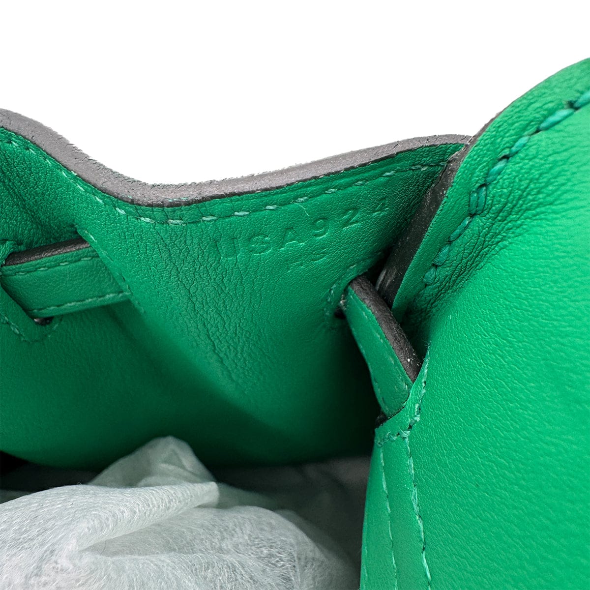 Luxury Promise Japan HERMES BIRKIN 25 MINT SWIFT HAND BAG U GHW 90300007