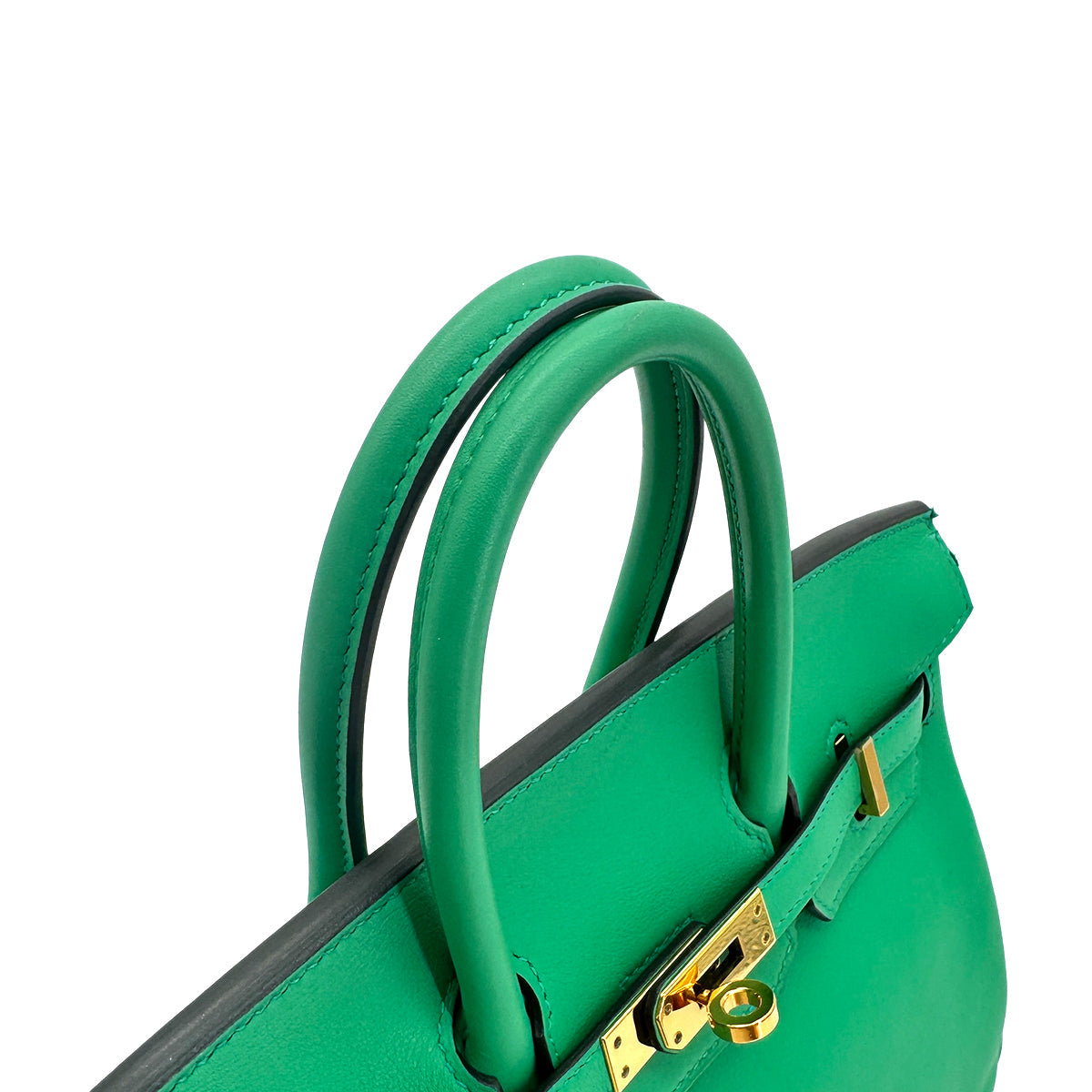 Luxury Promise Japan HERMES BIRKIN 25 MINT SWIFT HAND BAG U GHW 90300007