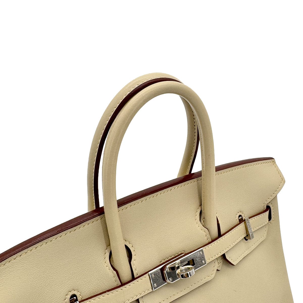 Luxury Promise Japan HERMES BIRKIN 25 PARCHEMIN VEAU SWIFT HAND BAG □L PHW 90304768
