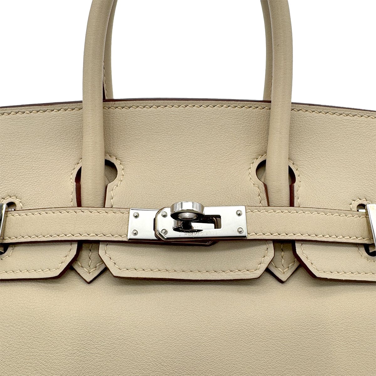 Luxury Promise Japan HERMES BIRKIN 25 PARCHEMIN VEAU SWIFT HAND BAG □L PHW 90304768