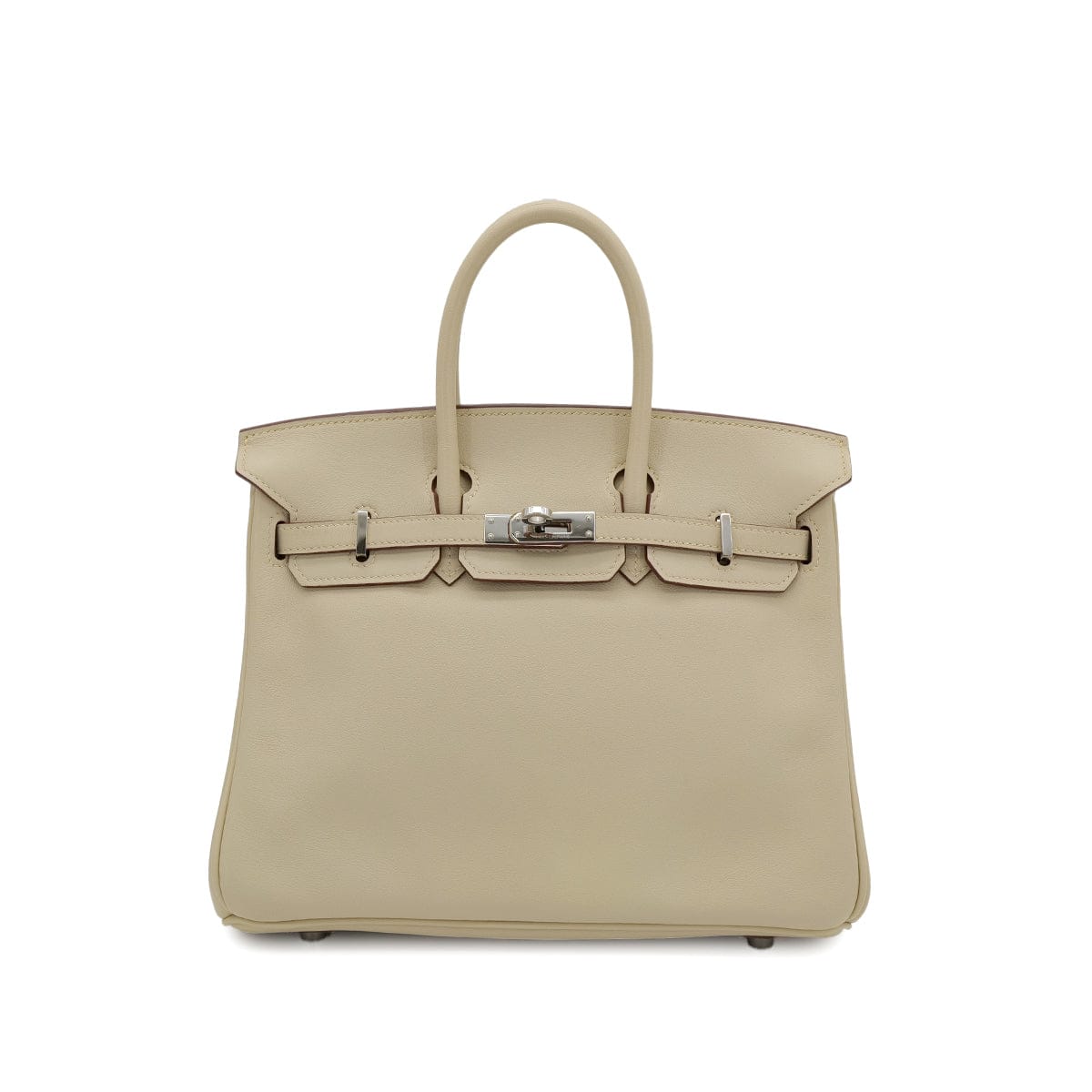 Luxury Promise Japan HERMES BIRKIN 25 PARCHEMIN VEAU SWIFT HAND BAG □L PHW 90304768