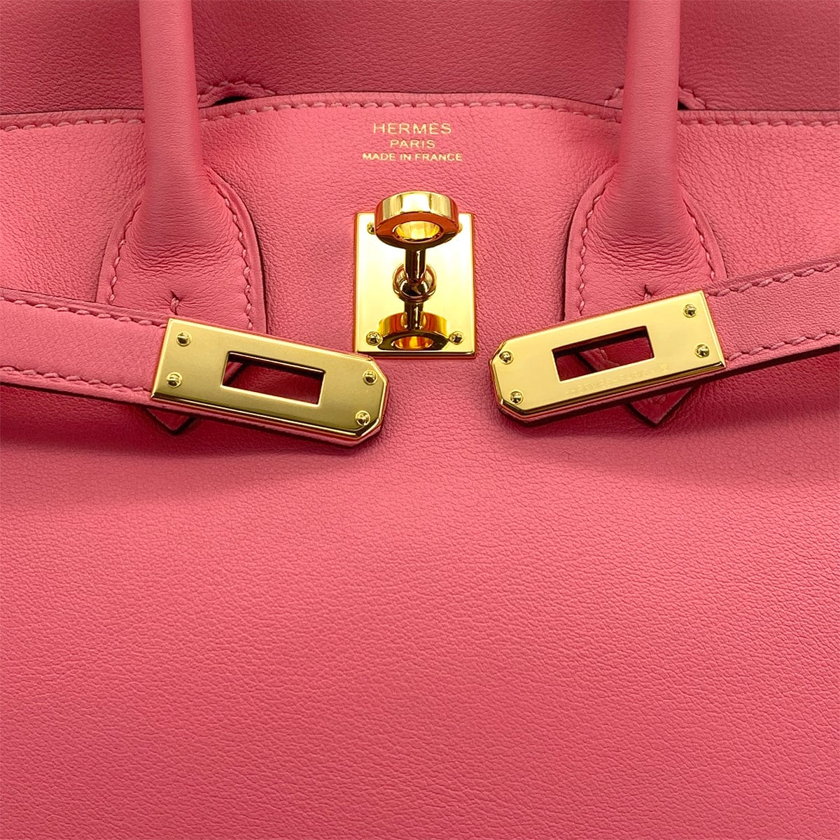 Luxury Promise Japan HERMES BIRKIN 25 ROSE AZALEE SWIFT HAND BAG D GOLD HARDWARE 90311292