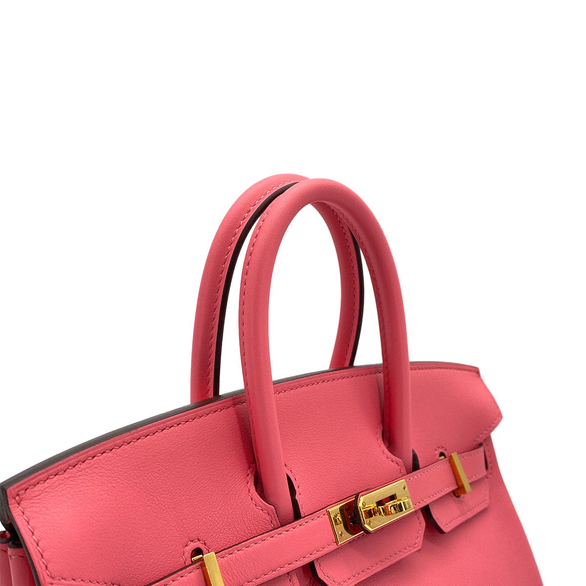 Luxury Promise Japan HERMES BIRKIN 25 ROSE AZALEE SWIFT HAND BAG D GOLD HARDWARE 90311292