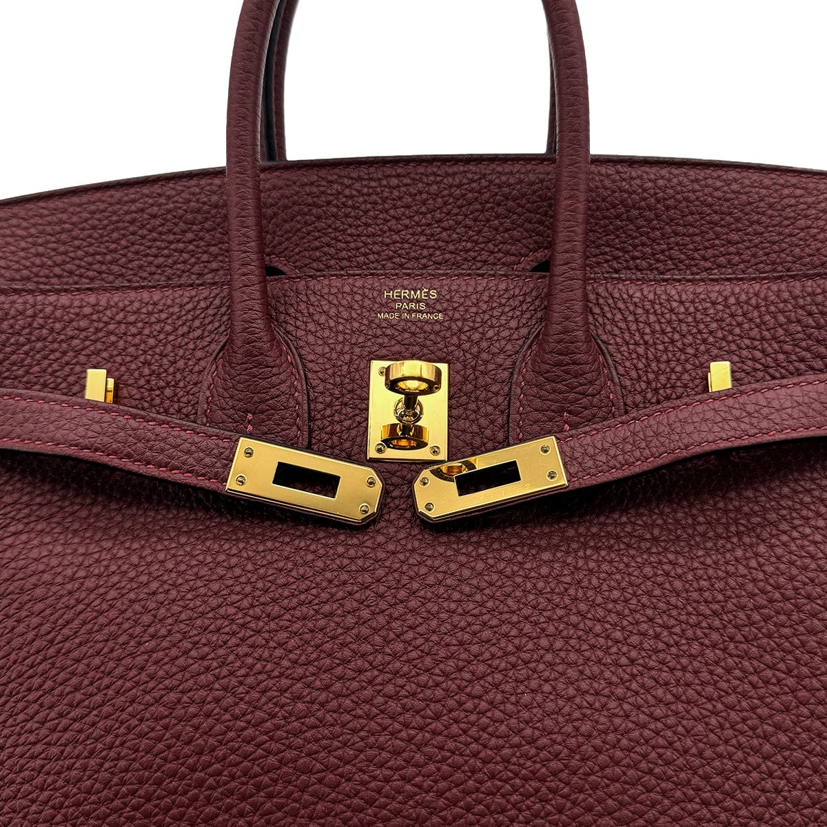 Luxury Promise Japan HERMES BIRKIN 25 ROUGE H TOGO HAND BAG 2020 Y STAMP GOLD HARDWARE 90306265