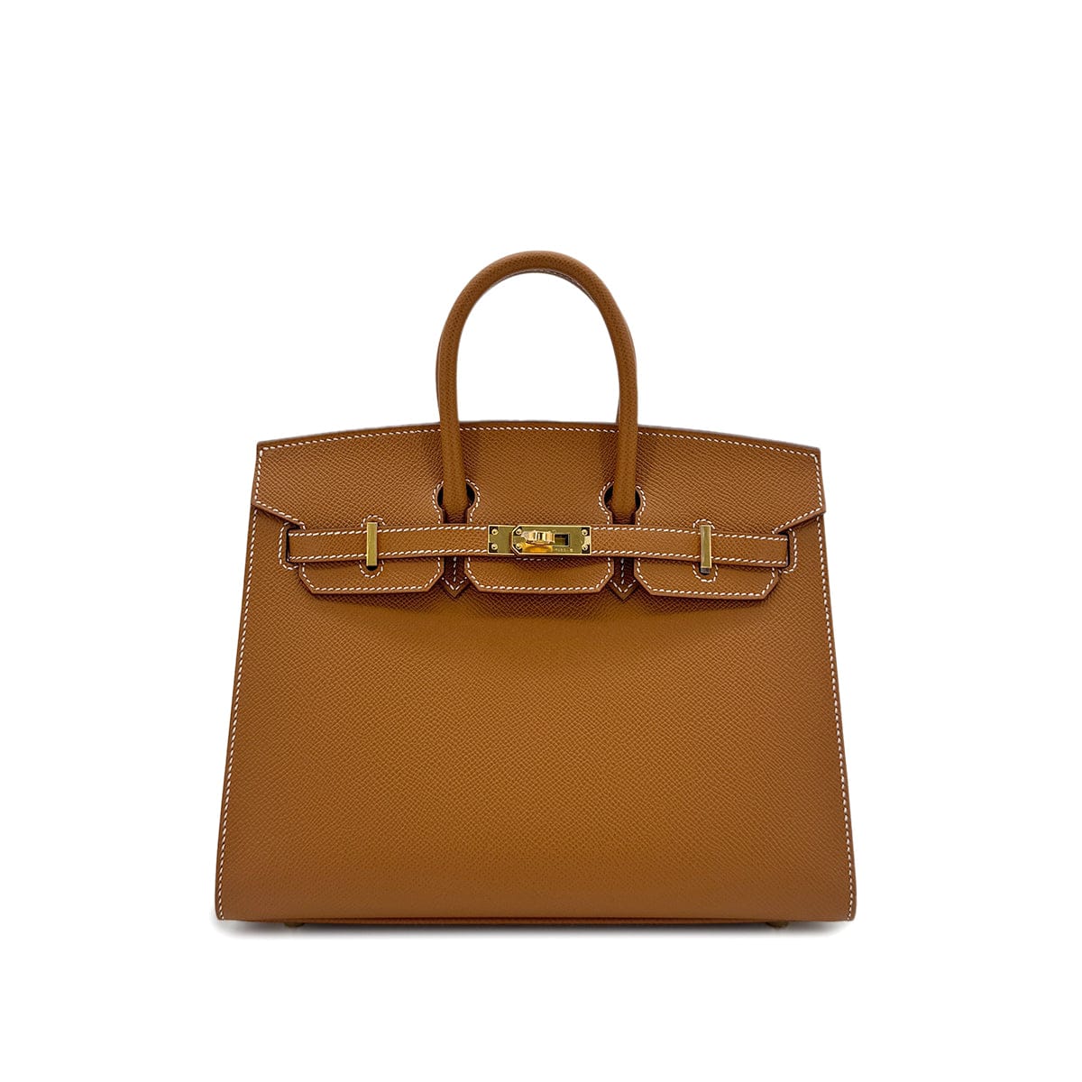 Luxury Promise Japan HERMES BIRKIN 25 SELLIER GOLD EPSOM HAND BAG U GHW 90295102