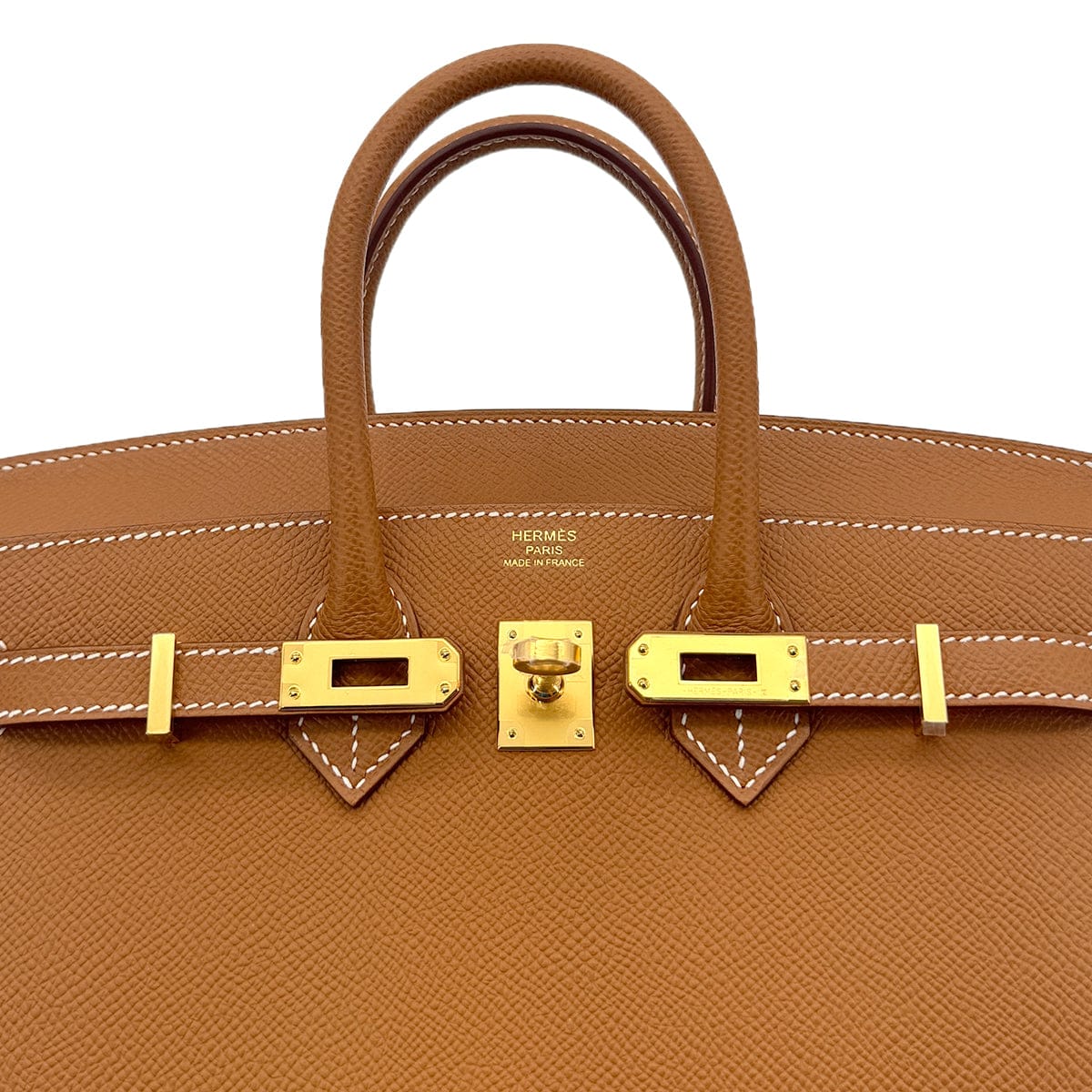Luxury Promise Japan HERMES BIRKIN 25 SELLIER GOLD EPSOM HAND BAG U GHW 90295102