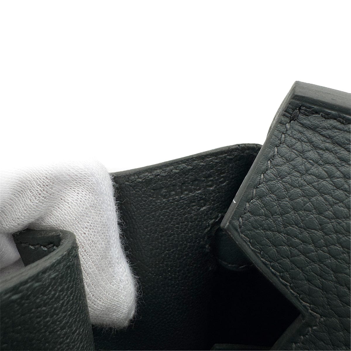 Luxury Promise Japan HERMES BIRKIN 25 VERT MANGROVE TOGO HAND BAG K PGHW 90305223