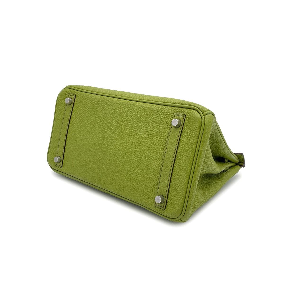 Luxury Promise Japan HERMES BIRKIN 30 ANIS GREEN TOGO HAND BAG 2006 SQUARE J PALLADIUM HARDWARE 90312504