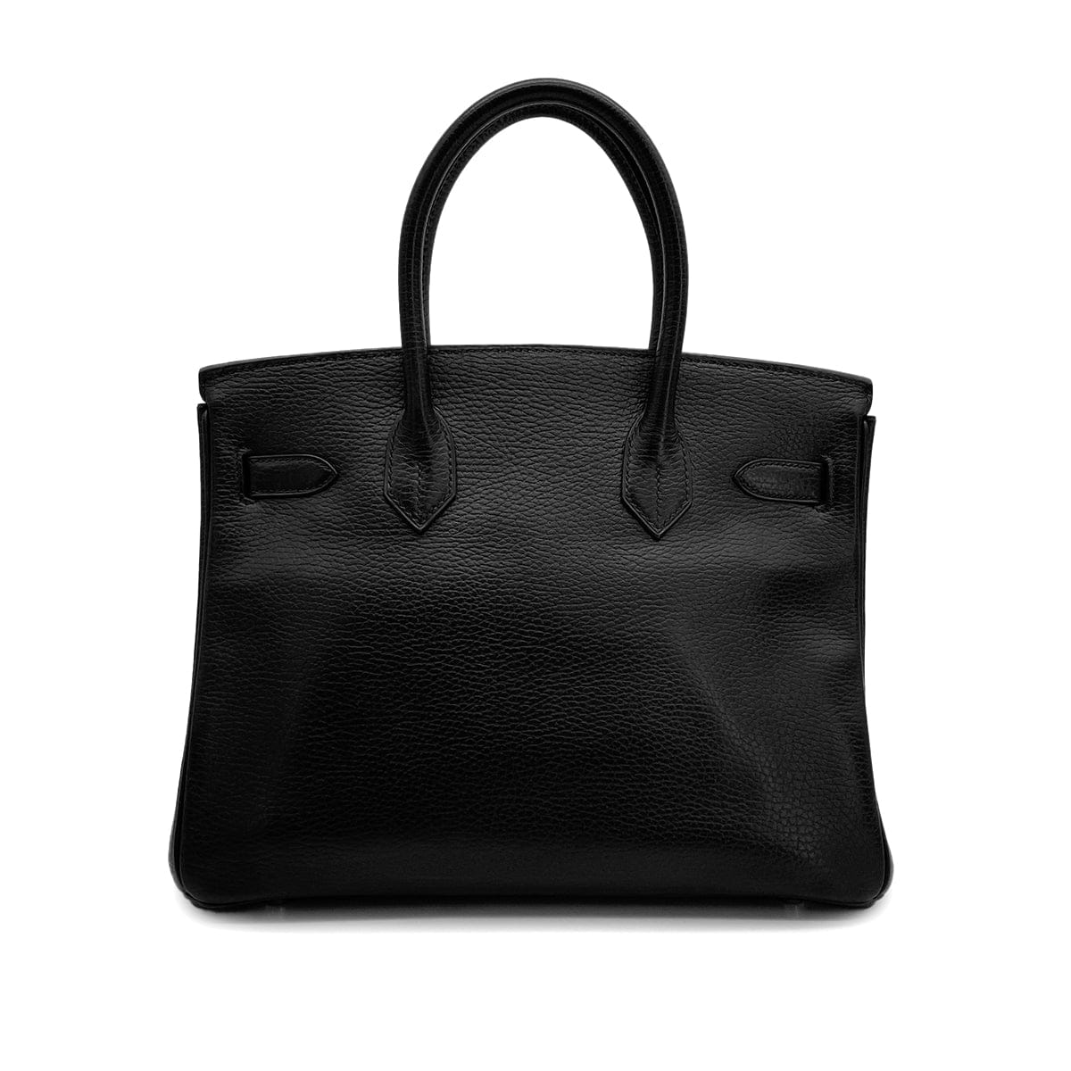 Luxury Promise Japan HERMES BIRKIN 30 BLACK ARDENNES HAND BAG 2003 SQUARE G GOLD HARDWARE 90314771