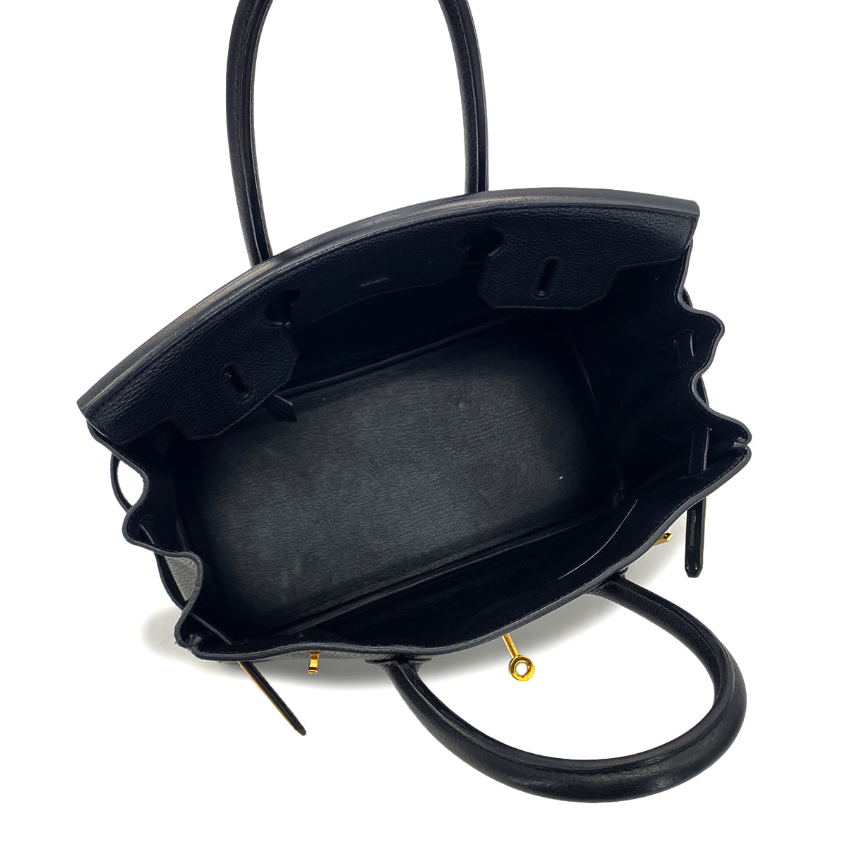 Luxury Promise Japan HERMES BIRKIN 30 BLACK TAURILLON CLEMENCE HAND BAG A GHW 90283975