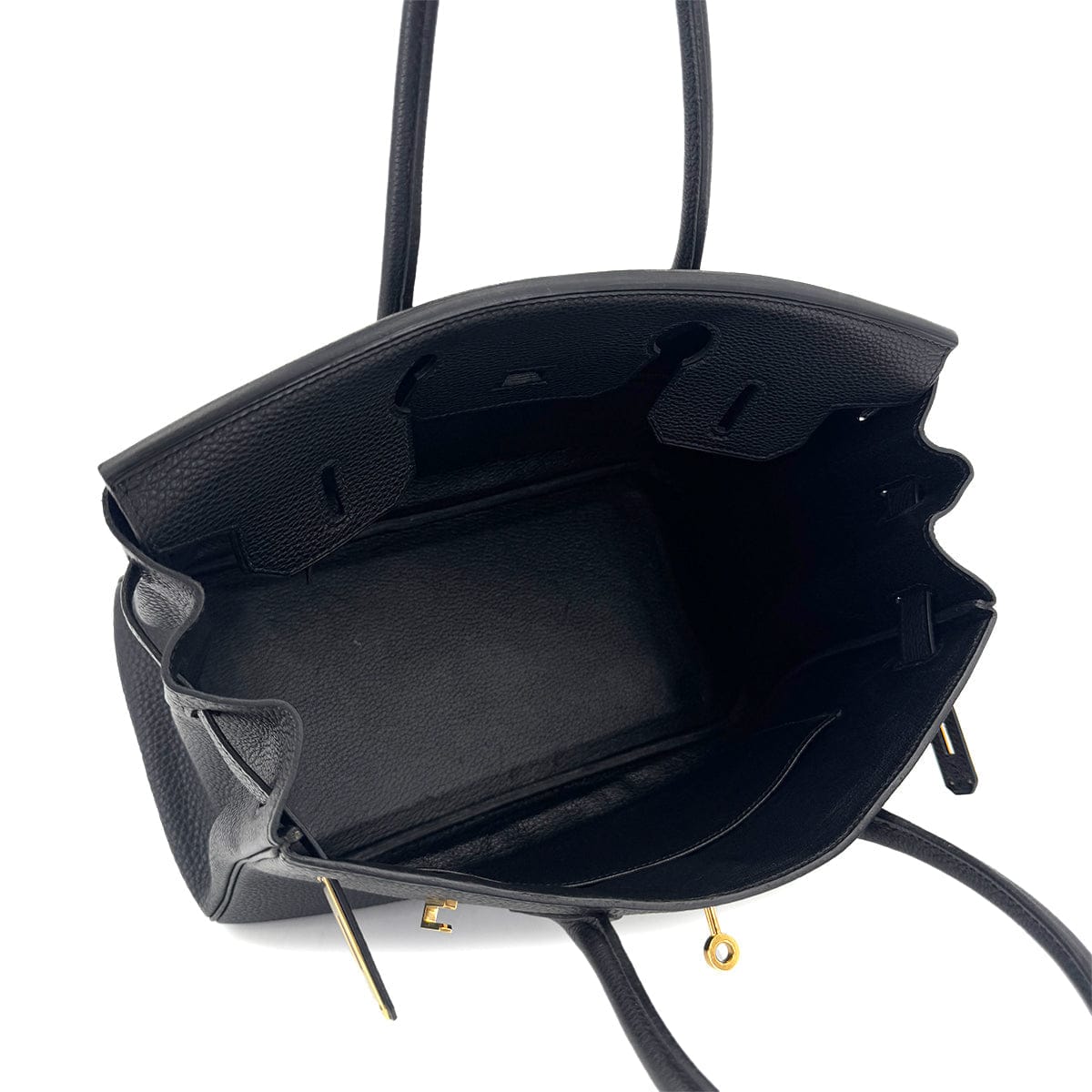 Luxury Promise Japan HERMES BIRKIN 30 BLACK TOGO HAND BAG □G GHW 90290334