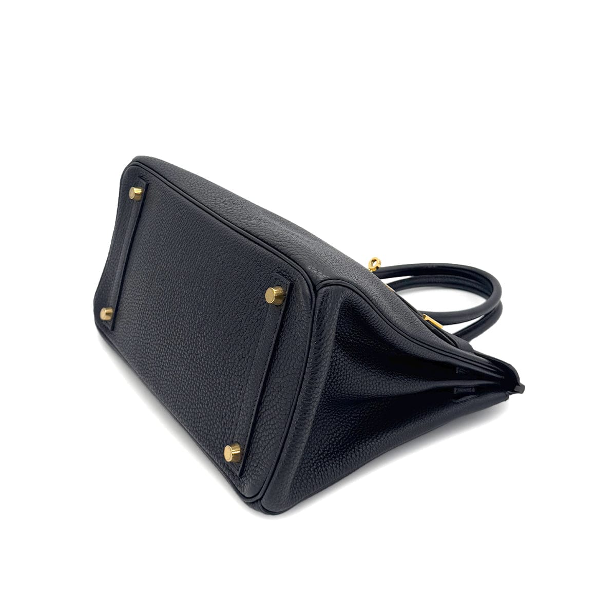 Luxury Promise Japan HERMES BIRKIN 30 BLACK TOGO HAND BAG □G GHW 90290334