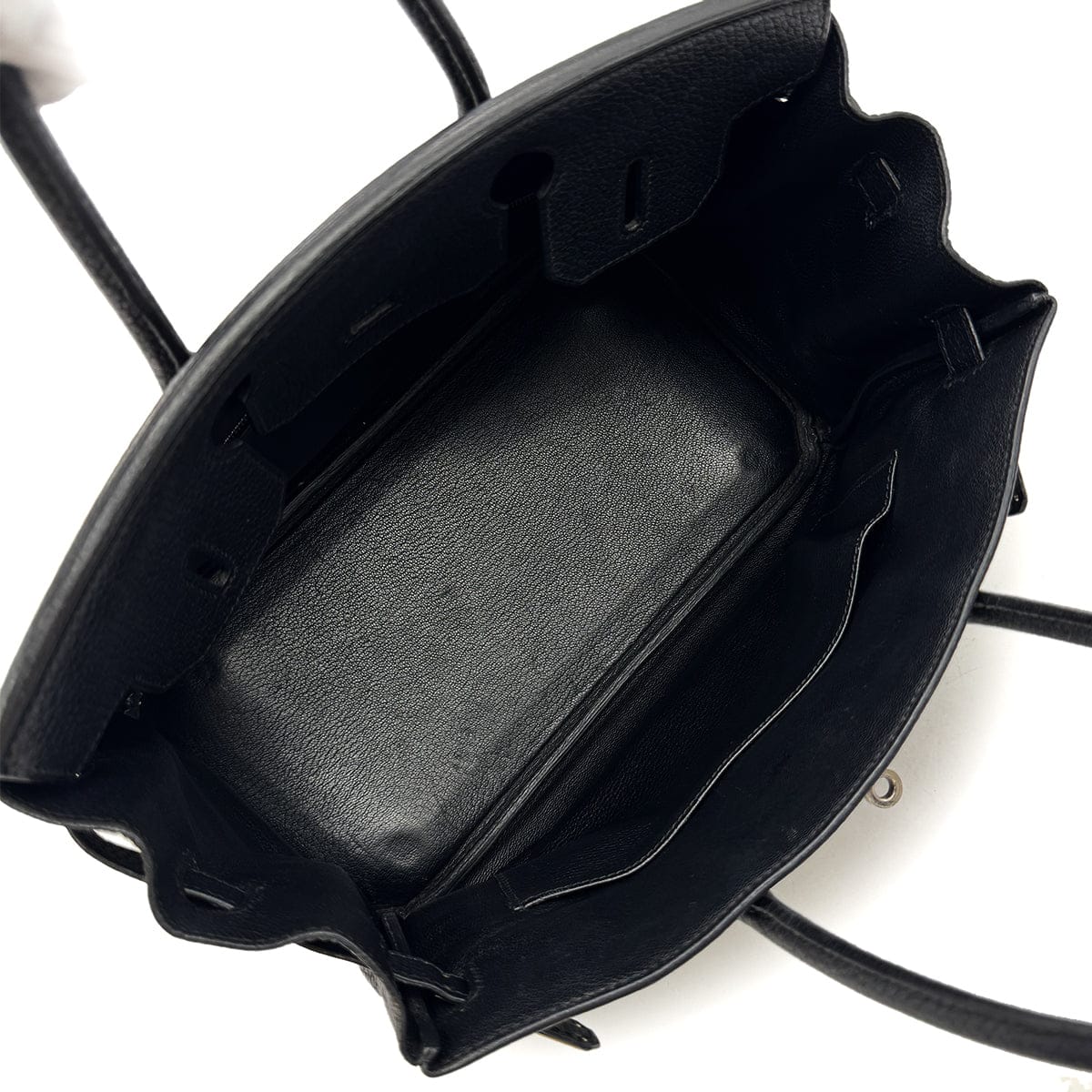 Luxury Promise Japan HERMES BIRKIN 30 BLACK TOGO HAND BAG □J SHW 90300574