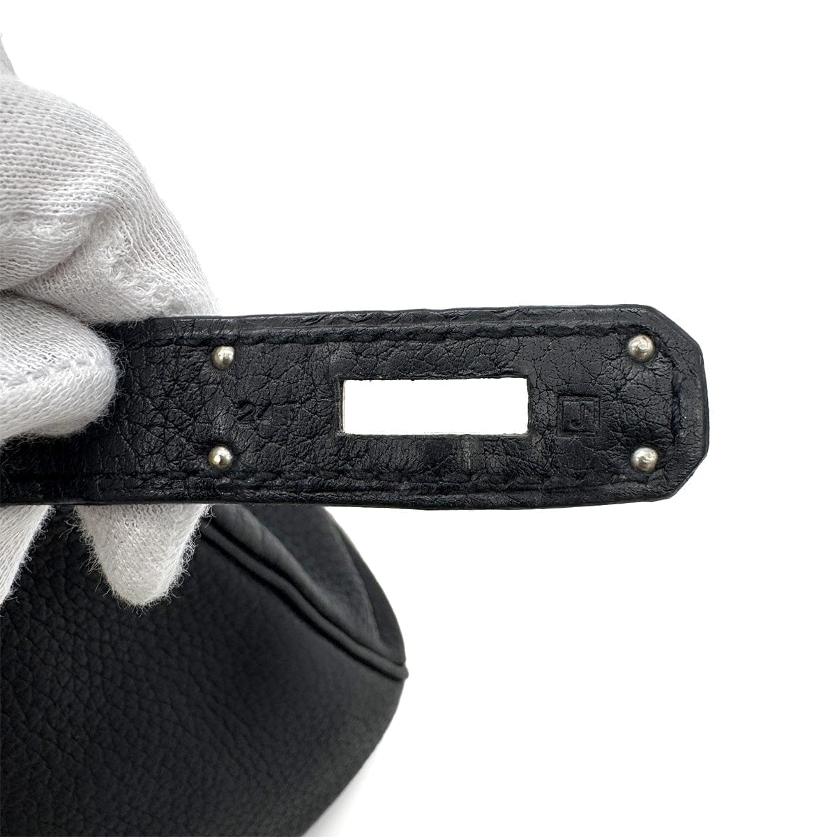 Luxury Promise Japan HERMES BIRKIN 30 BLACK TOGO HAND BAG □J SHW 90300574