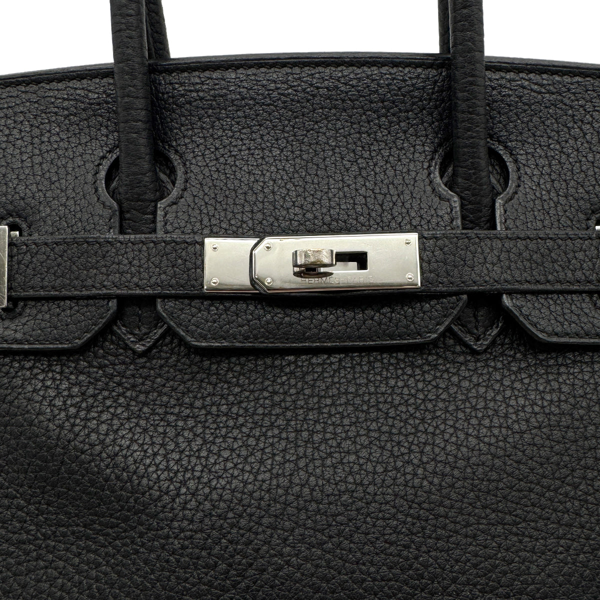 Luxury Promise Japan HERMES BIRKIN 30 BLACK TOGO HAND BAG □J SHW 90300574