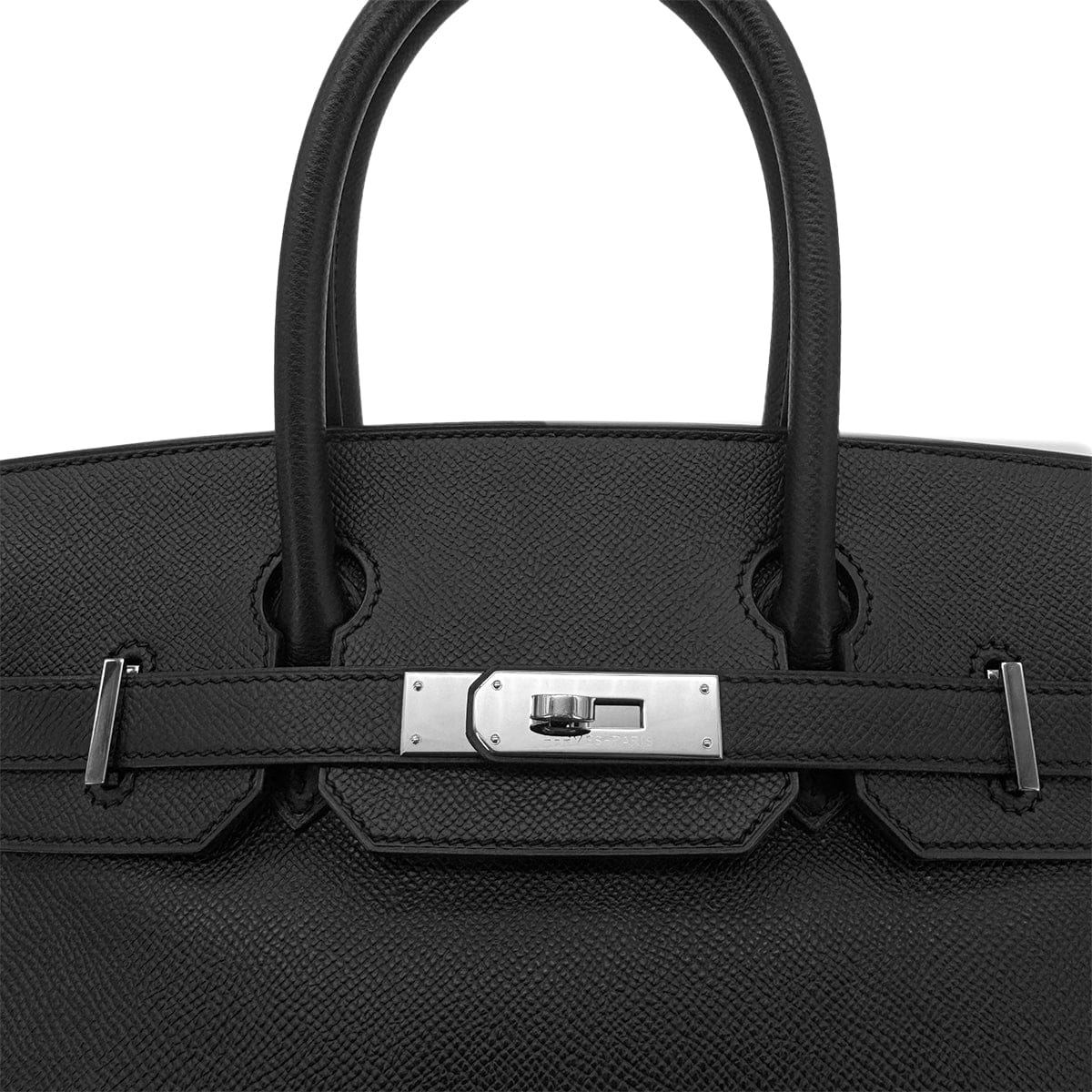 Luxury Promise Japan HERMES BIRKIN 30 BLACK VEAU EPSOM HAND BAG □O SHW 90291874