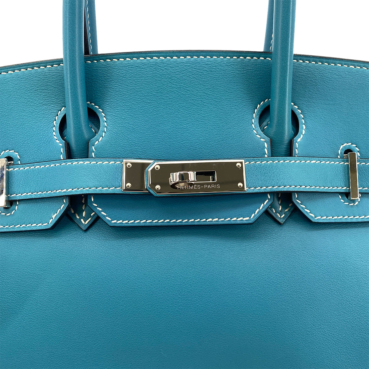 Luxury Promise Japan HERMES BIRKIN 30 BLUE JEAN VEAU SWIFT HAND BAG □K SHW 90296044