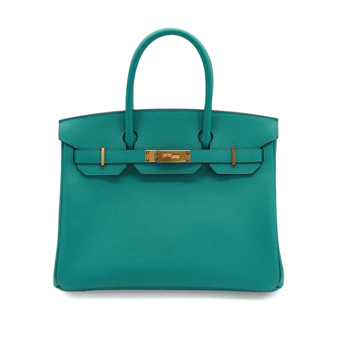 Luxury Promise Japan HERMES BIRKIN 30 BLUE PAON VEAU EPSOM HAND BAG 2016 X STAMP PALLADIUM HARDWARE 90343840