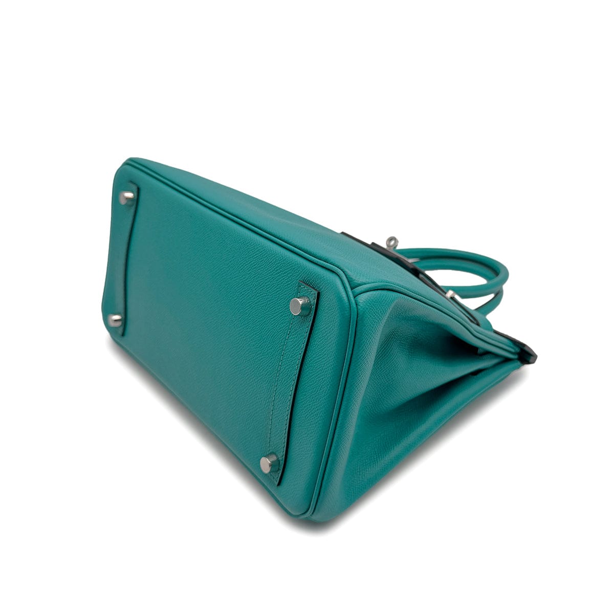 Luxury Promise Japan HERMES BIRKIN 30 BLUE PAON VEAU EPSOM HAND BAG X PHW 90307207