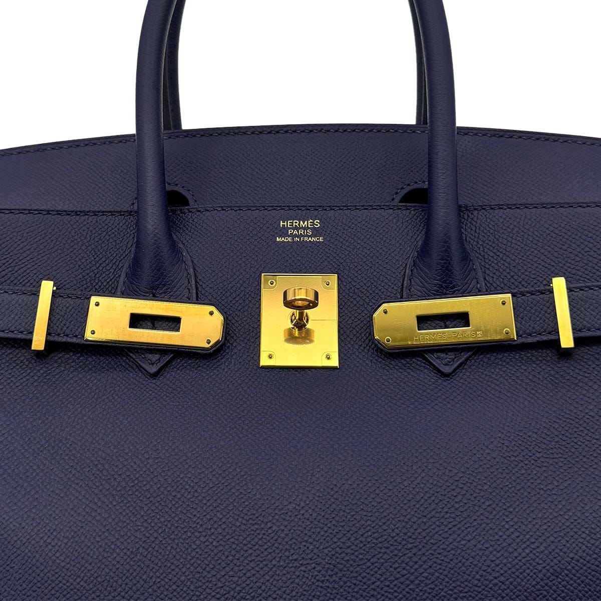 Luxury Promise Japan HERMES BIRKIN 30 BLUE SAPHIR EPSOM HAND BAG X GHW 90298336