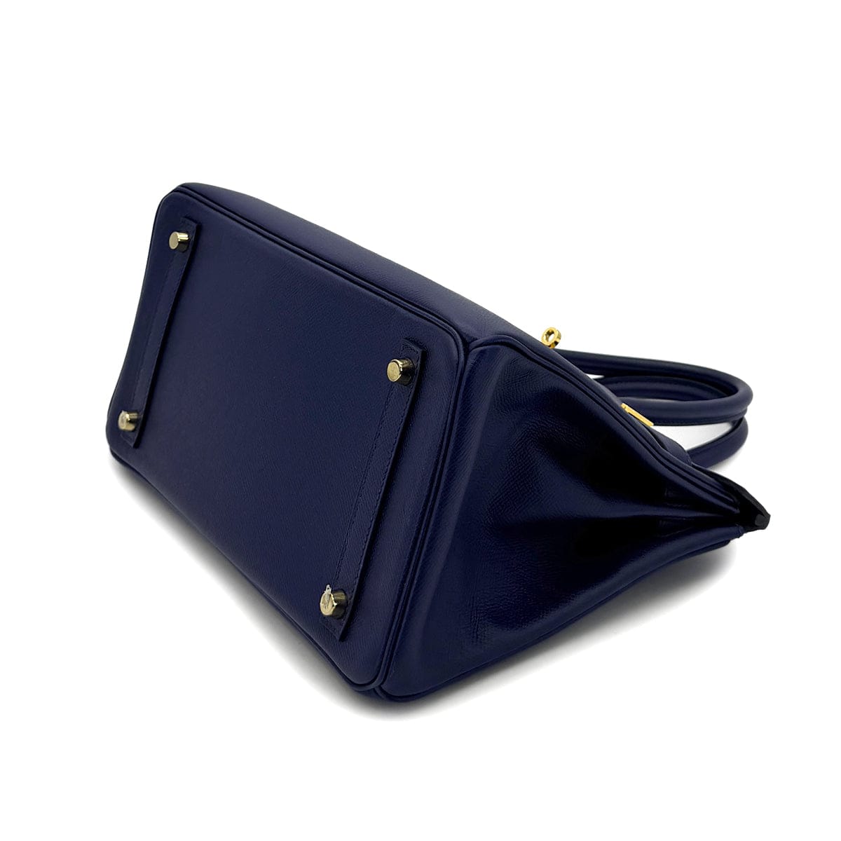 Luxury Promise Japan HERMES BIRKIN 30 BLUE SAPHIR EPSOM HAND BAG X GHW 90298336